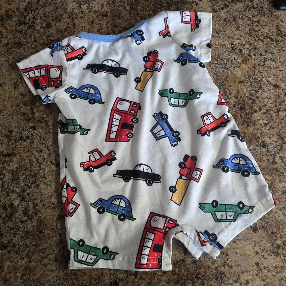 0-6months Car Romper Adorable